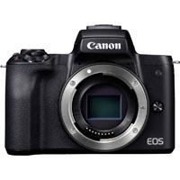 Appareil photo hybride Canon EOS M50 boîtier, avec accu 24.1 Mill. pixel noir vidéo 4K, Bluetooth, écran pliable, écran tactile, WiFi