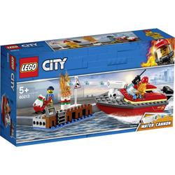 LEGO CITY 60213 - L'incendie sur le quai
