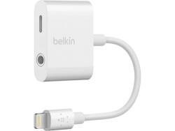Adaptateur audio Belkin Jack 3.5 mm Lightning + Recharge pour iPhone 7, 7 Plus, 8, 8 Plus 