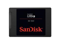 Disque SSD Sata III SanDisk Ultra 3D 2To, 2,5 pouces avec une vitesse de lecture allant jusqu'à 560 Mo/s (SDSSDH3-2T00-G25)