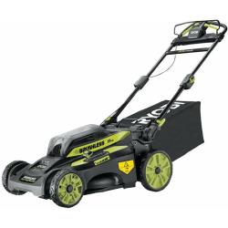 Tondeuse tractée ryobi 36v lithiumplus brushless - coupe 51 cm - 1 batterie 6.0ah - 1 chargeur rapide ry36lmx51a-160 5133004589