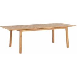 Table extensible en bois 180/240 x 100 cm cesana 77438 - BELIANI