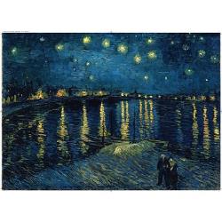 Puzzle 1000 pièces - Van Gogh : Nuit étoilée