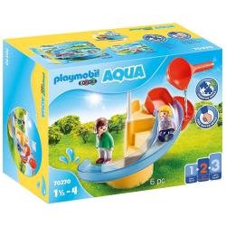 Playmobil 70270 1 2 3 Aqua : Toboggan aquatique