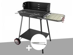 Barbecue Charbon Florence Somagic + Pince En Inox